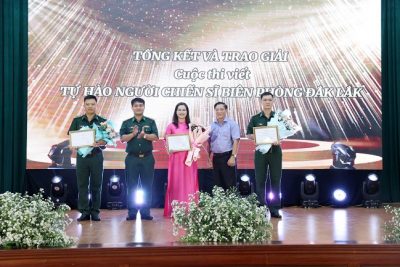THÔNG BÁO KẾT QUẢ CUỘC THI VIẾT “TỰ HÀO NGƯỜI CHIẾN SĨ BIÊN PHÒNG ĐẮK LẮK”